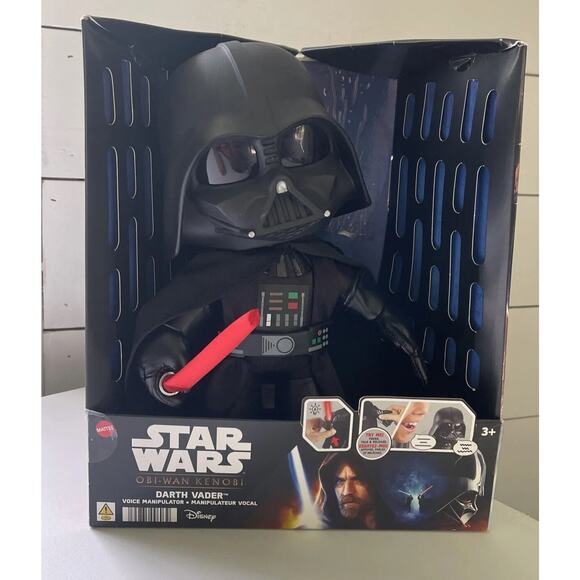 Star Wars Obi Wan Kenobi Series Darth Vader Helmet Voice Manipulator 11" NWT - Picture 9 of 9